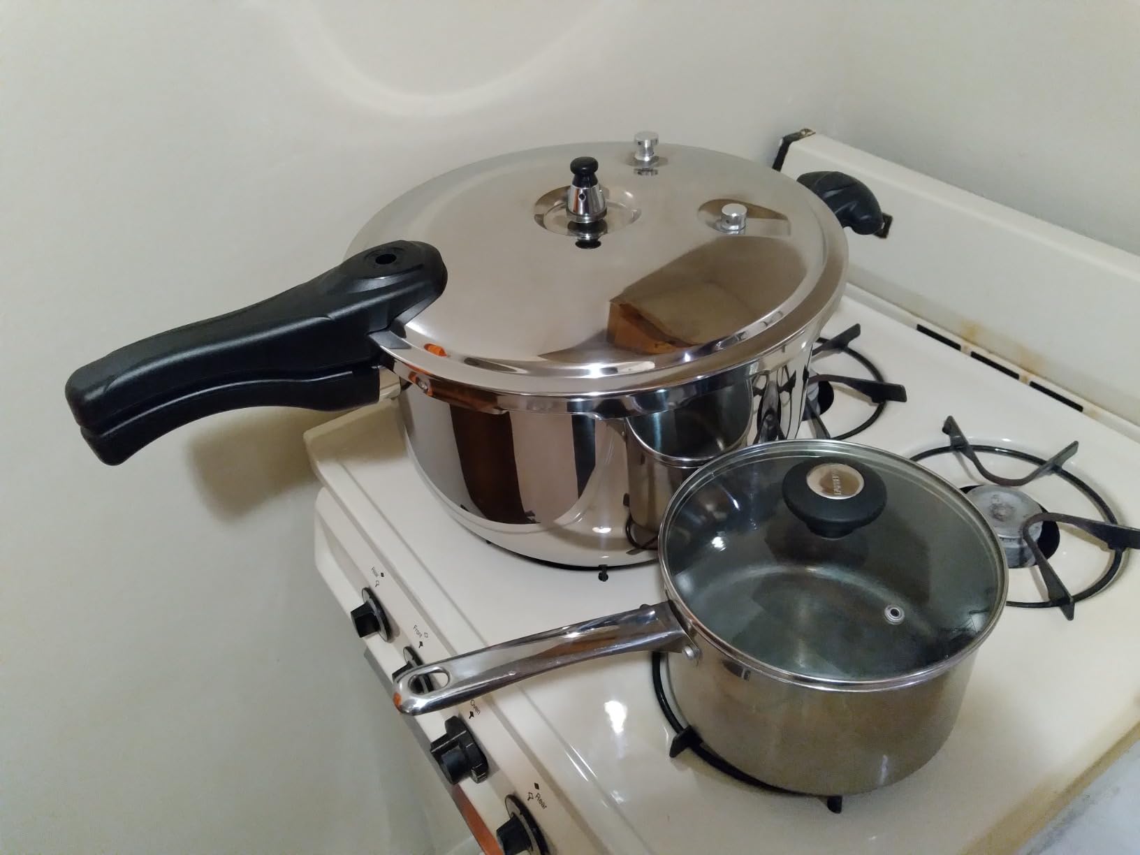 WantJoin Pressure Cooker Stainless Steel 6.5 Qt, Commercial Stove Top Pressure Cooker Pot, Compatible with Gas & Induction Cooker customer photo 2