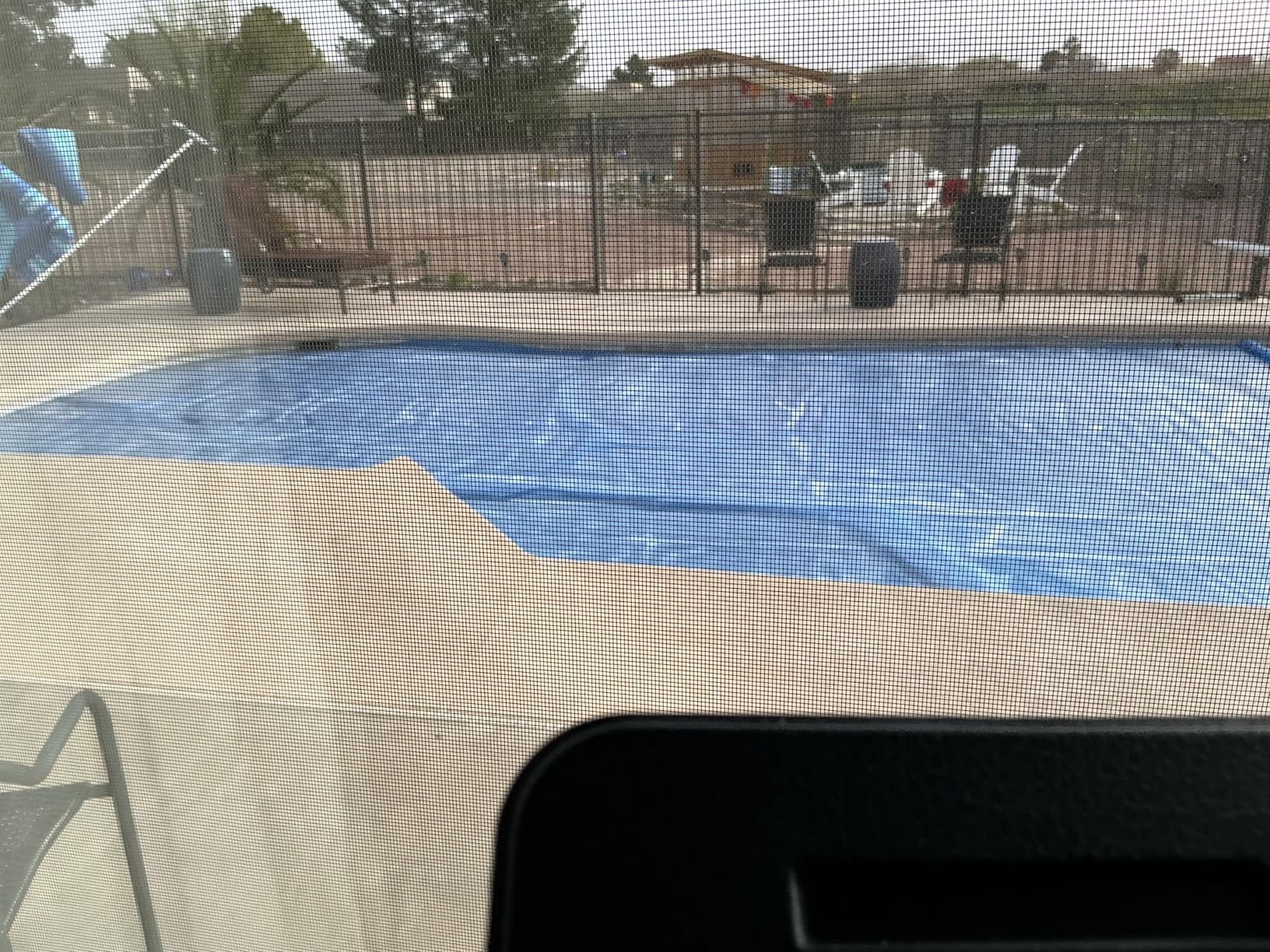 BigXwell Solar Pool Cover, Blue 16-mil 6 x 12 Foot Square Pool Heaters for Above-Ground and In-Ground Pools, 1600 Series Heavy-Duty Insulating Pool Heater Cover for Swimmer customer photo 2