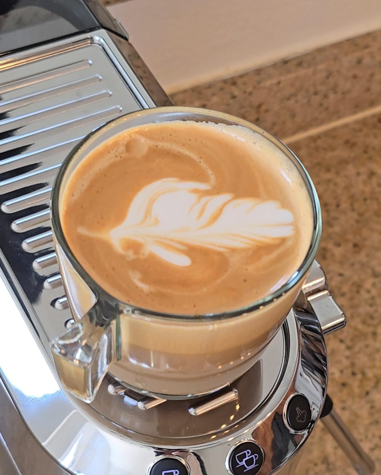 De'Longhi Dedica Arte Espresso Machine with My LatteArt Steam Wand (Milk Frother), 15-Bar Pump & 3-Level Temp Control - Compact Espresso Maker customer photo 2