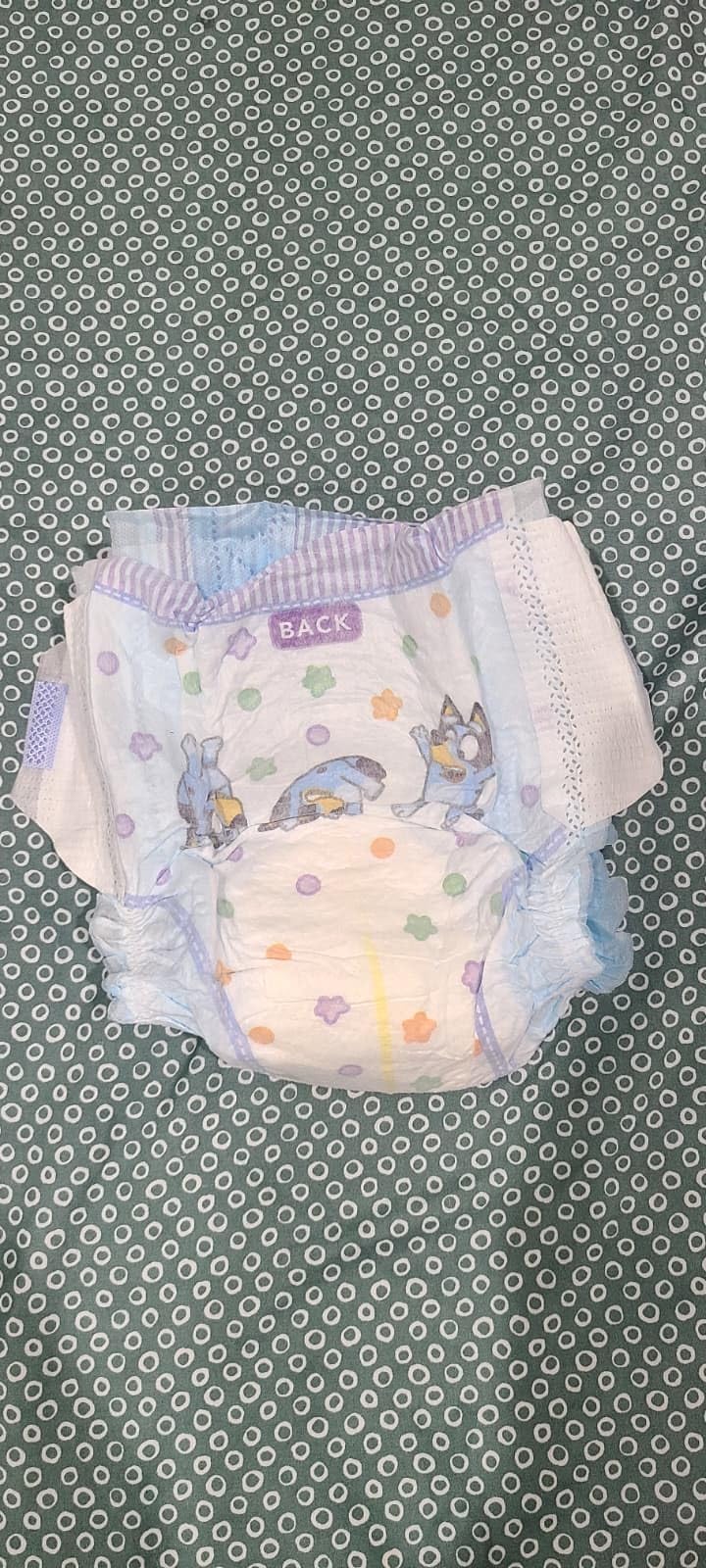 Luvs Size 1 Baby Diapers, Platinum Protection Bluey Diapers for Day & Night, Size 1, 294 Count (Packaging May Vary) customer photo 2