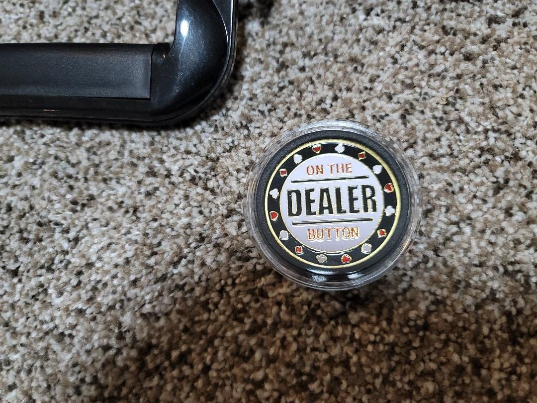 Comie Clay Poker Chips,400PCS 14 Gram Chip Set with Deluxe Travel Case, Numbered Chips,Poker for Texas Hold'em Blackjack Gambling... customer photo 2