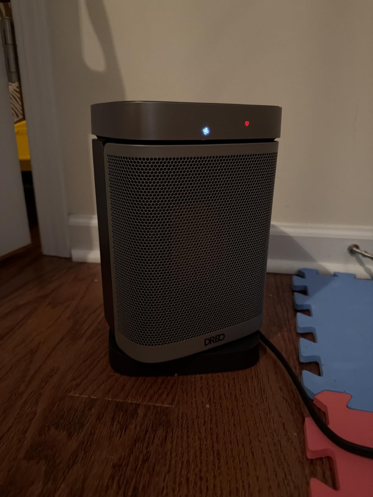 DREO Atom One Space Heater with Remote, 70 Oscillating Electric Heaters with Digital Thermostat, 1500W PTC Ceramic Heater, 12h Timer, Quiet Safety Heating, Portable Heater for Home Office customer photo 2