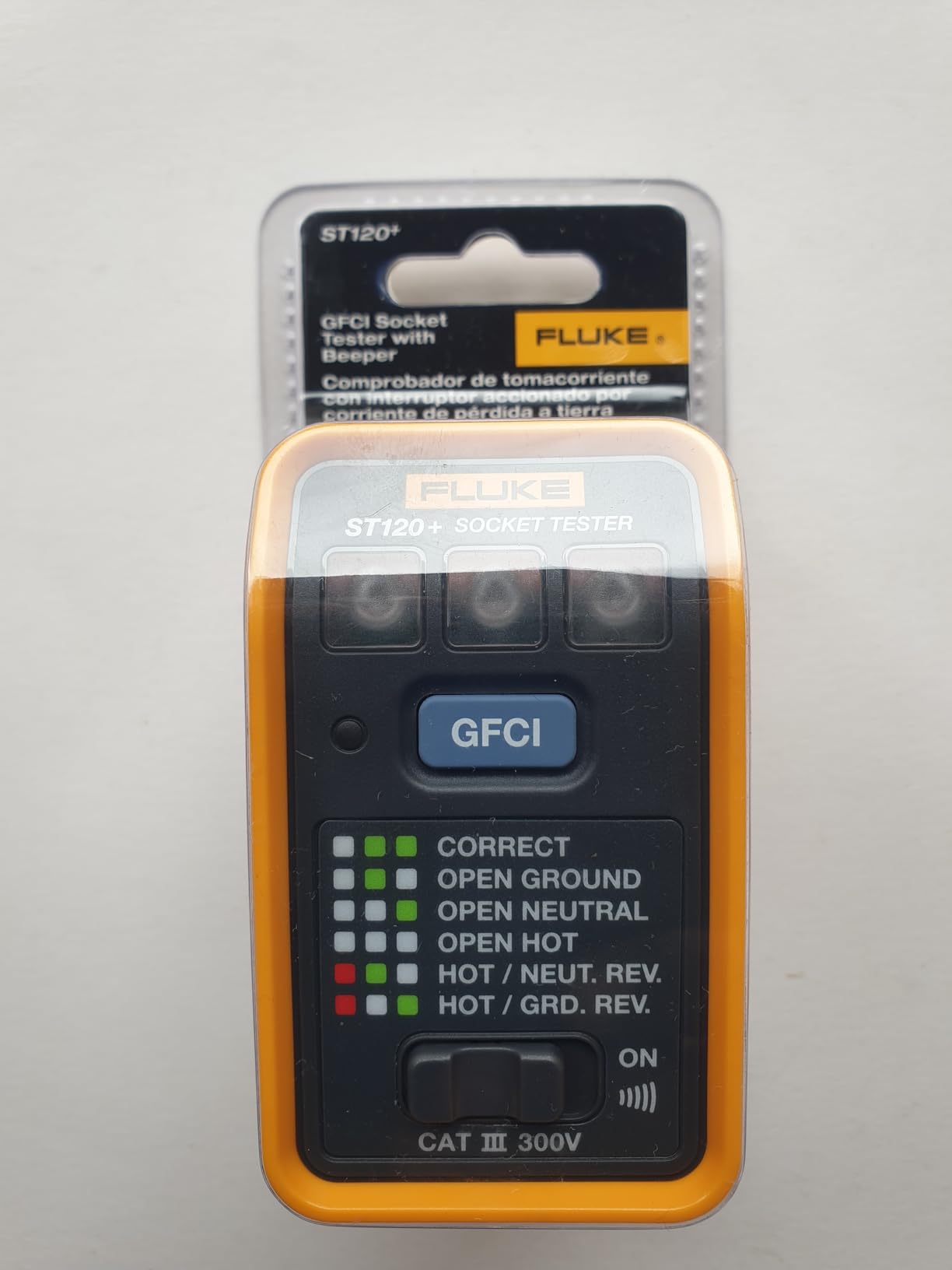 Fluke ST120+ GFCI Socket Tester with Audible Beeper customer photo 2