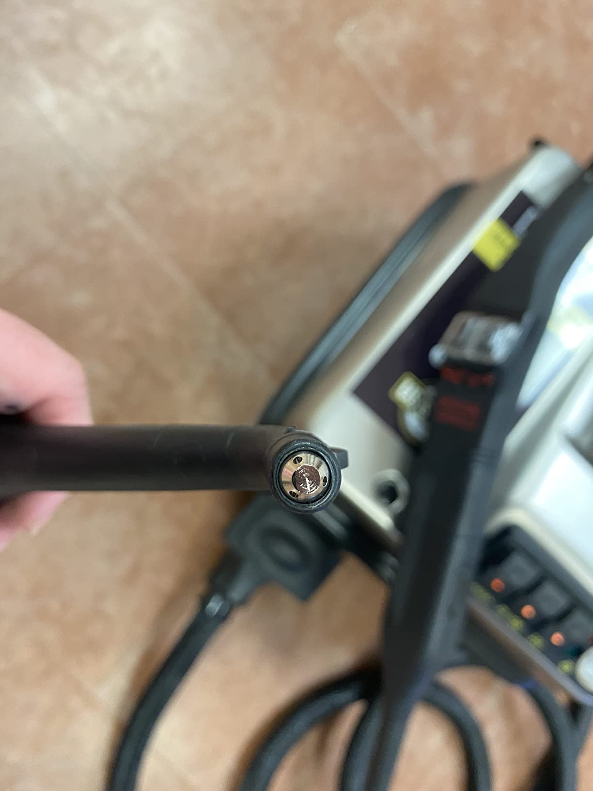 US Steam FALCON Commercial Steam Cleaner - 1800W, 305F & 70PSI, Hot Water Burst, 12ft Hose, 1 gal Boiler, Stainless Steel customer photo 2