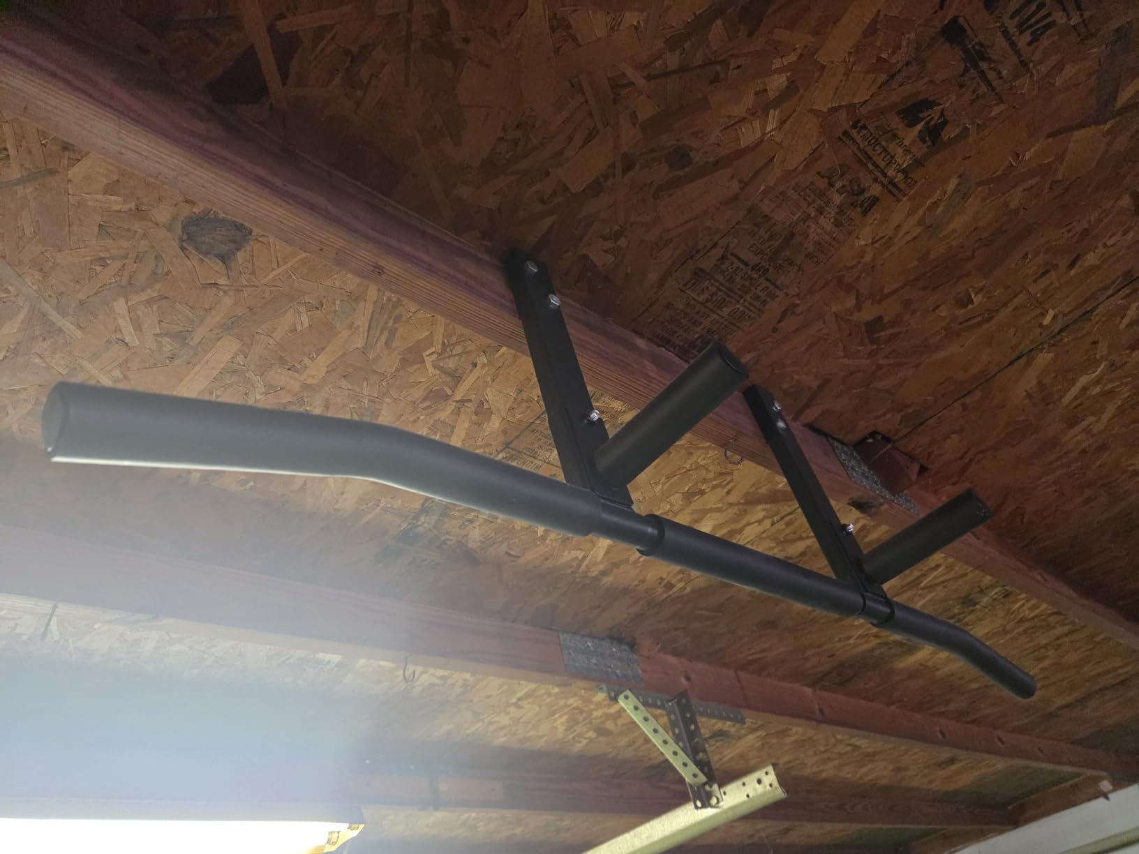 Fitarc Joist Mount Pull Up Bar, Wall Chin Up Bar Ceiling Mount for Beams, Heavy Duty Steel Construction, Home Gym Workout Equipment customer photo 2