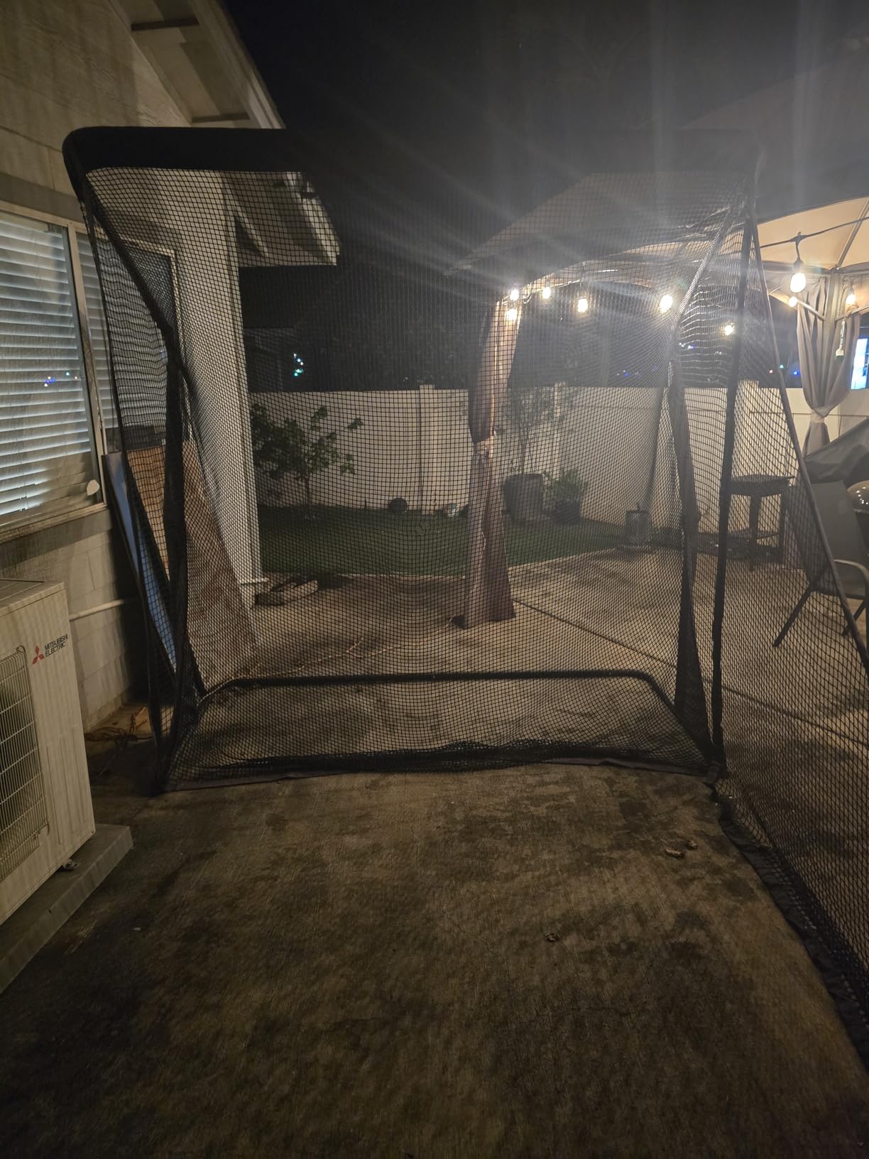 Elite Golf Practice Hitting Net with Steel Frame - Indoor and Outdoor Use - Portable Golf Net - Durable Netting - 7' or 10' Size customer photo 1