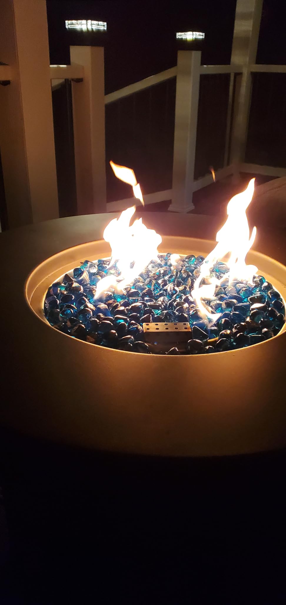 BALI OUTDOORS 50000 BTU Propane Fire Pit for Outdoor | 30 in Fire Pit Table Outdoor, Round Firepits for Outside Backyard, Patio customer photo 2