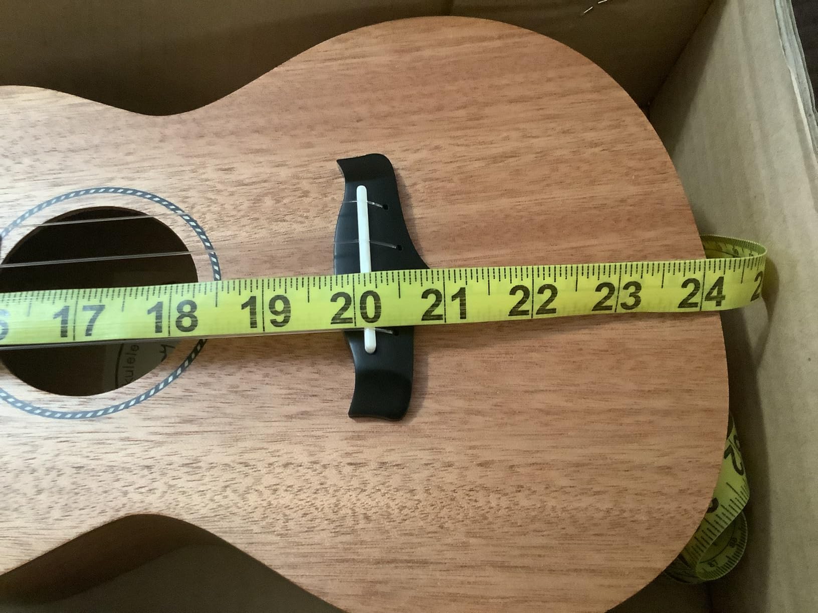 Enya Concert Ukulele EUC-25D 23 Inch Solid Mahogany Top - Beginner Kit with Gig Bag, Capo, Strap & Picks - Professional Sound Quality for Beginners & Adults (Natural Color) customer photo 2