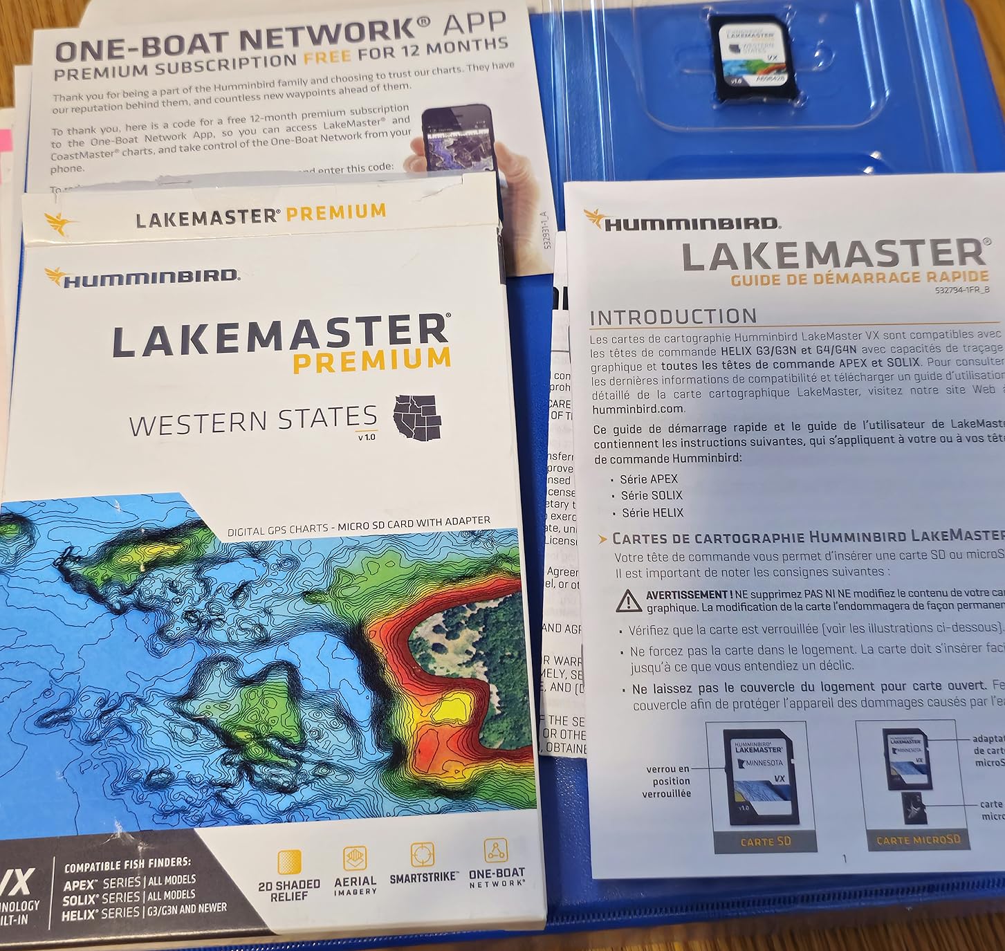Humminbird LakeMaster Premium Great Lakes V1 Map SD Card for Fish Finders customer photo 2