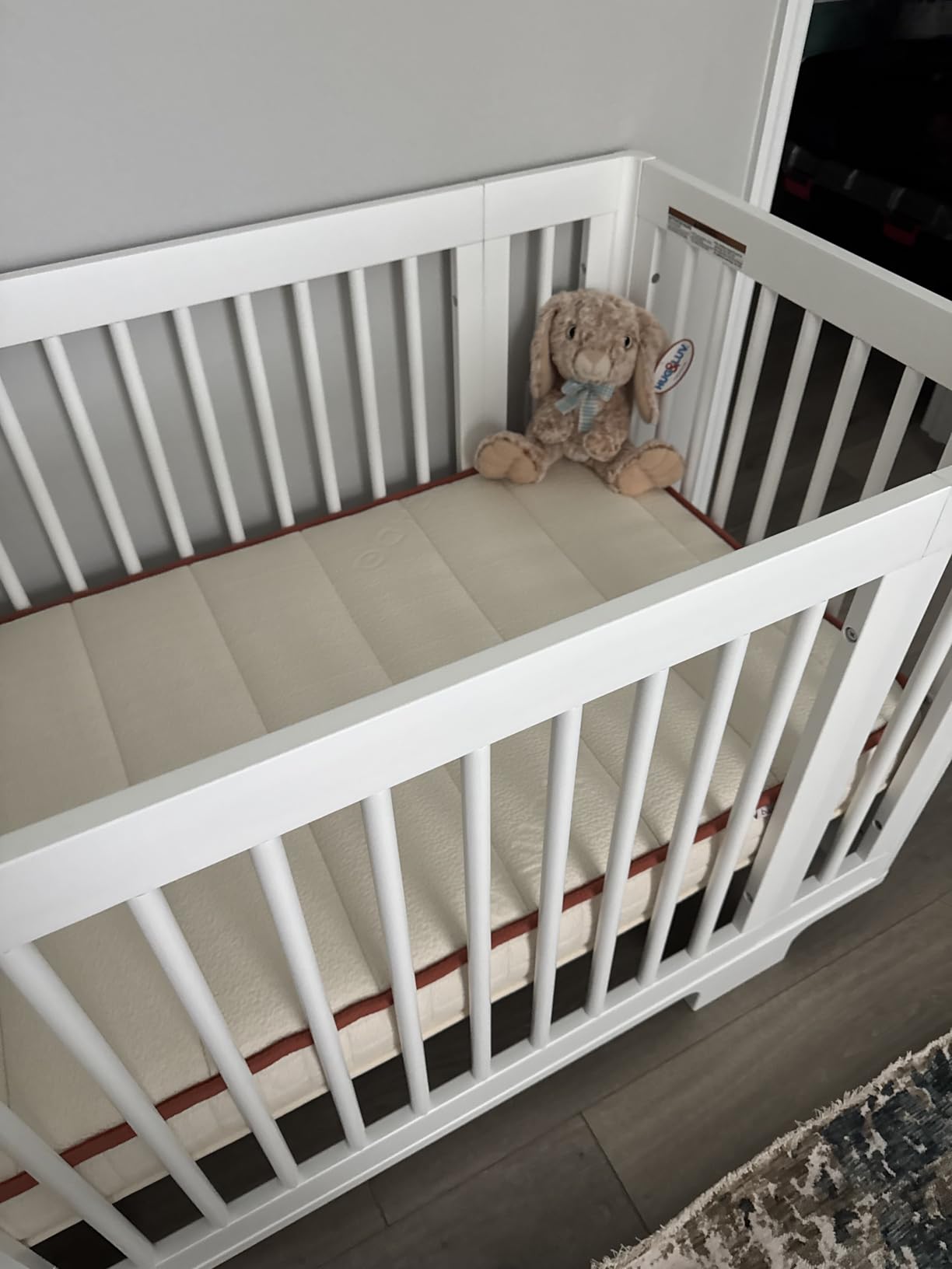 Babyletto Yuzu Convertible All-Stages Bassinet, Midi, Full-Size Crib in Natural, Greenguard Gold Certified, Portable & Adjustable with Conversion Kits and Pads Included customer photo 1
