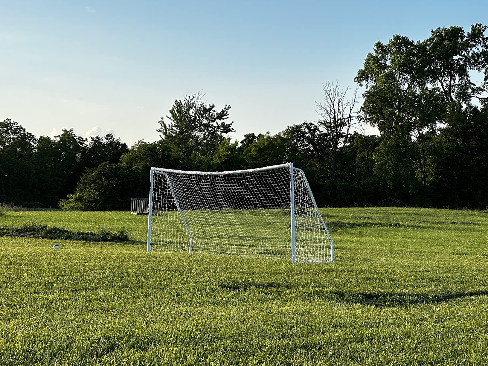 QuickPlay Q-Fold Match Soccer Goal - 30-Second Folding Design for Easy Setup | Portable Net for Backyard | Weatherproof Goal Post for Adults & Kids - [Single Goal] customer photo 1