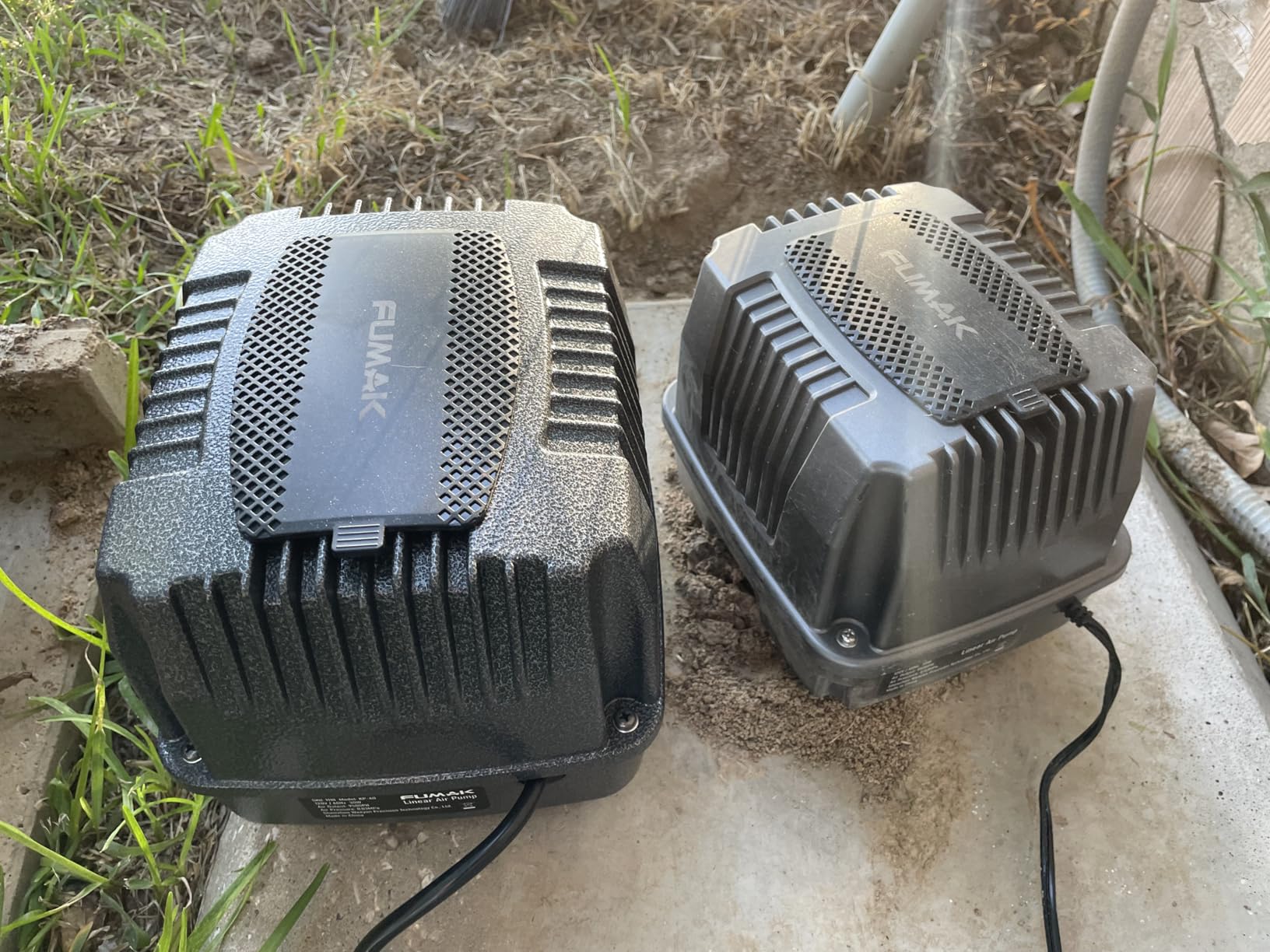 FUMAK Linear Air Pump for Aeration, 950GPH Septic Air Pump Pond Aerator customer photo 1