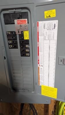 Generator Interlock Kit Compatible with Square D QO or Homeline 150 or 200 amp Panels.1 3/8 inches Spacing Between Main and Generator Breaker.Professional and Interlock Kit(1set) customer photo 2
