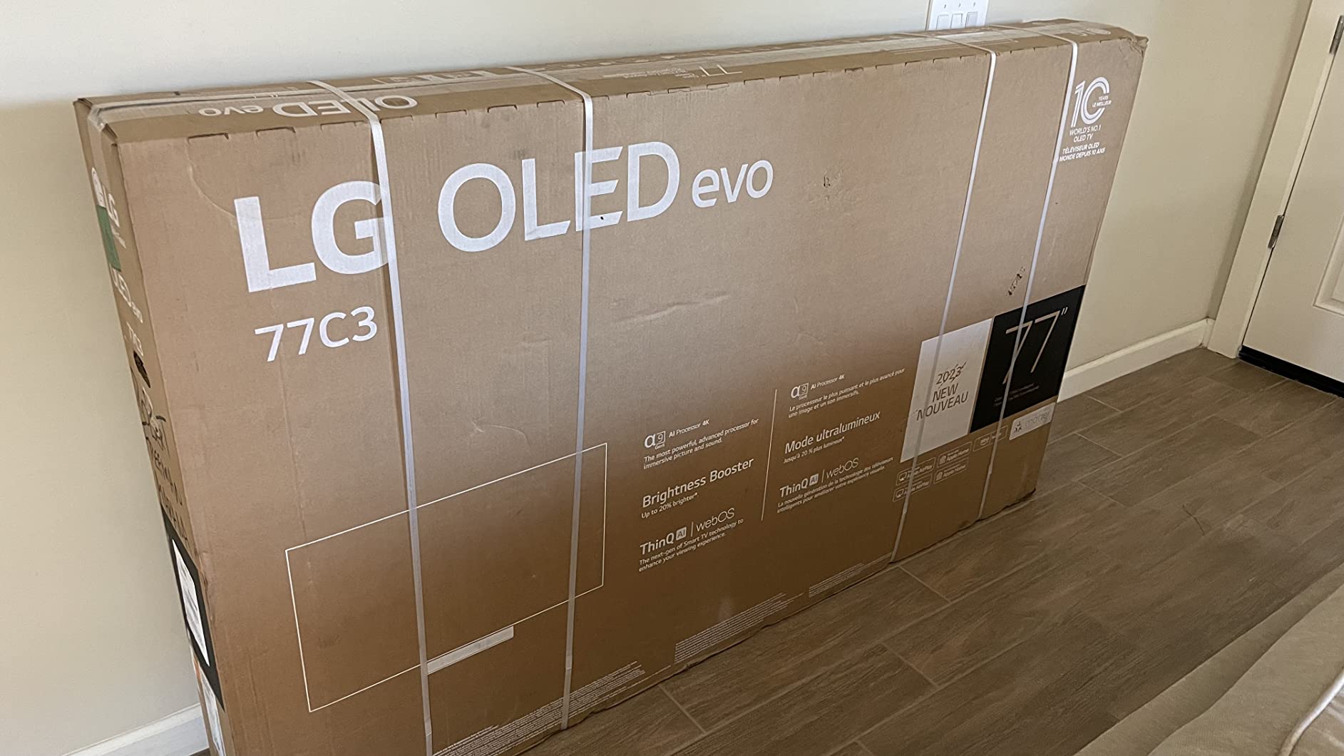 LG C3 Series 77-Inch Class OLED evo Smart TV OLED77C3PUA, 2023 - AI-Powered 4K, Alexa Built-in customer photo 2