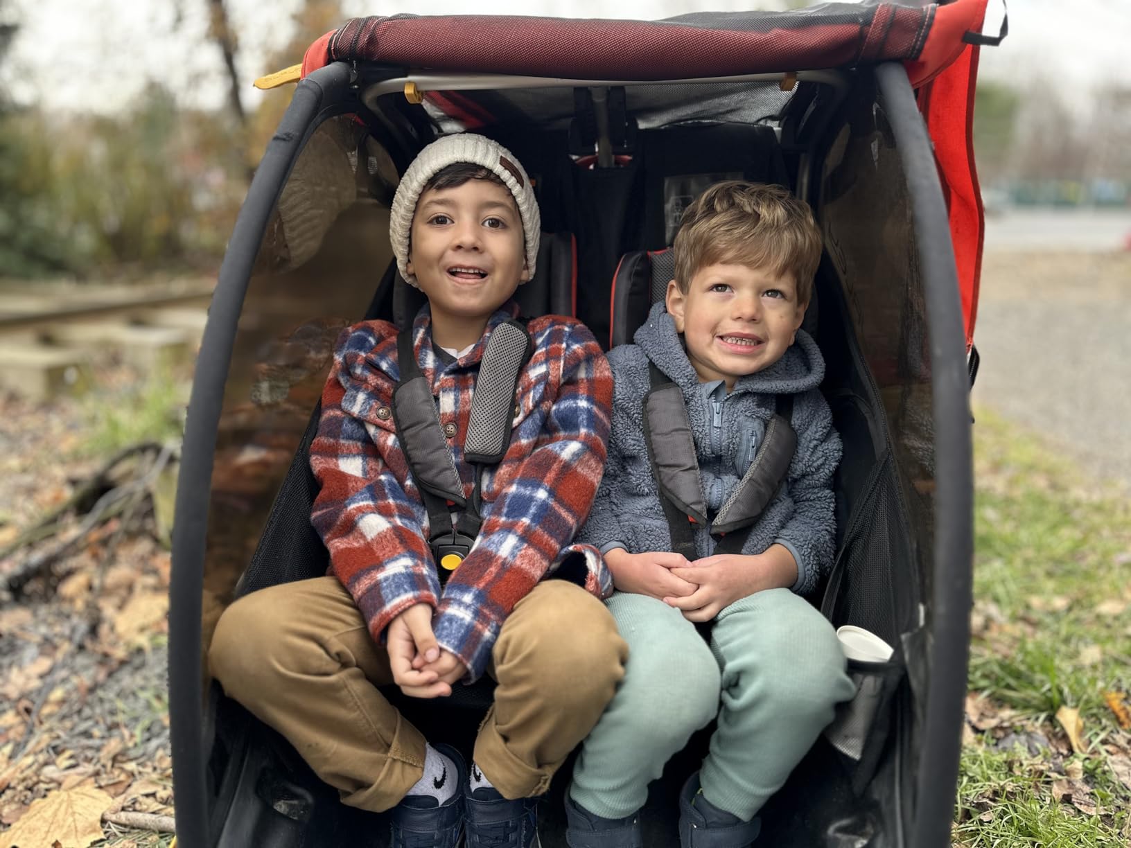 Burley Cub X, 2 Seat Kids Bike Trailer & Stroller customer photo 2