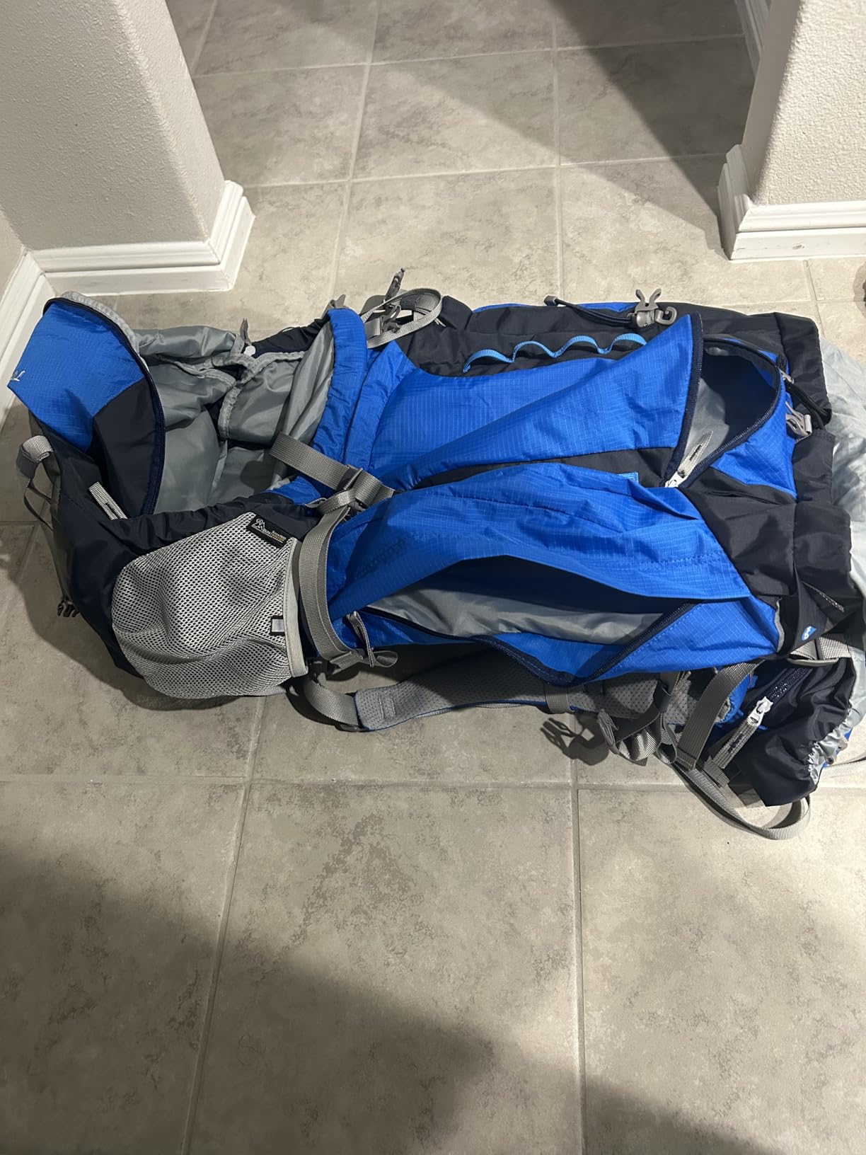 MOUNTAINTOP 80L Internal Frame Backpack for Man & Women Backpacking Hiking Backpack with Rain Cover customer photo 2