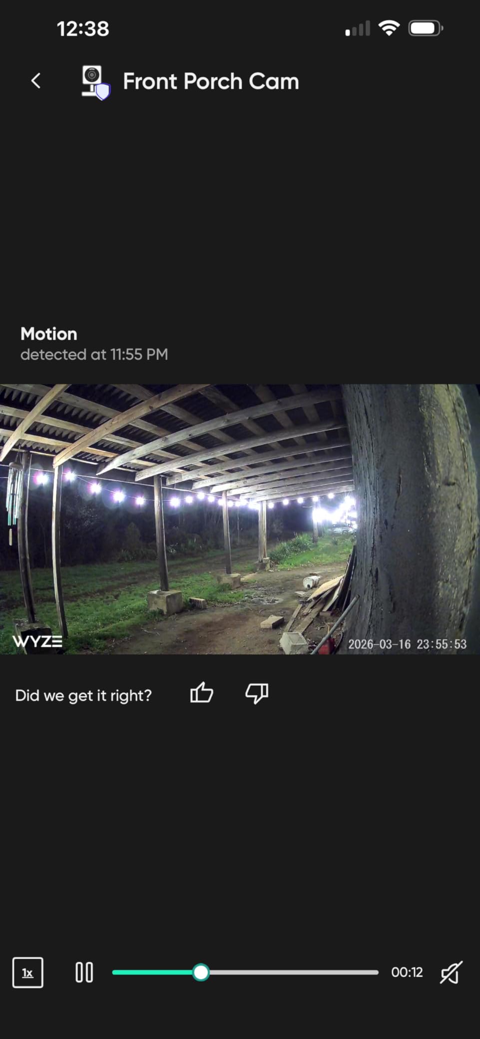WYZE Cam OG Indoor/Outdoor 1080p Wi-Fi Smart Home Security Camera with Color Night Vision, Wired, Motion Detection, 2-Way Audio, Compatible with Alexa & Google, White (2-Pack), Free Expert Setup customer photo 2