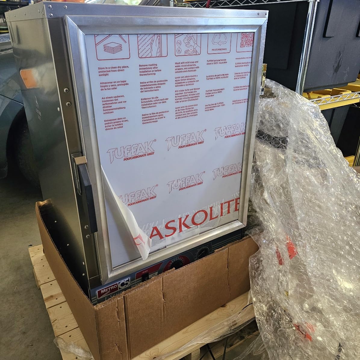METRO C5 E-Series Hot Holding and Proofing Cabinet, 24 Pan Full Height Commercial Food Warmer, 2000W Convection Heated Cabinet with Clear Door, NSF UL, for Restaurants, Catering, Food Trucks customer photo 1