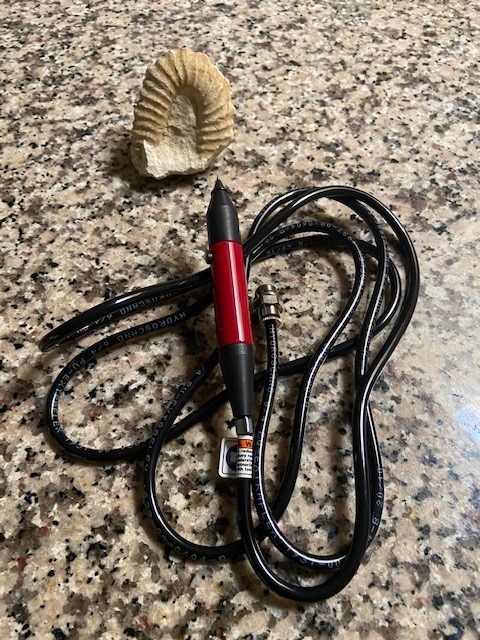 Chicago Pneumatic CP9161 - Engraving Pen Air Scribe with Integrated 6.5 ft (2 m) Hose - 11400 BPM (New Version) customer photo 1