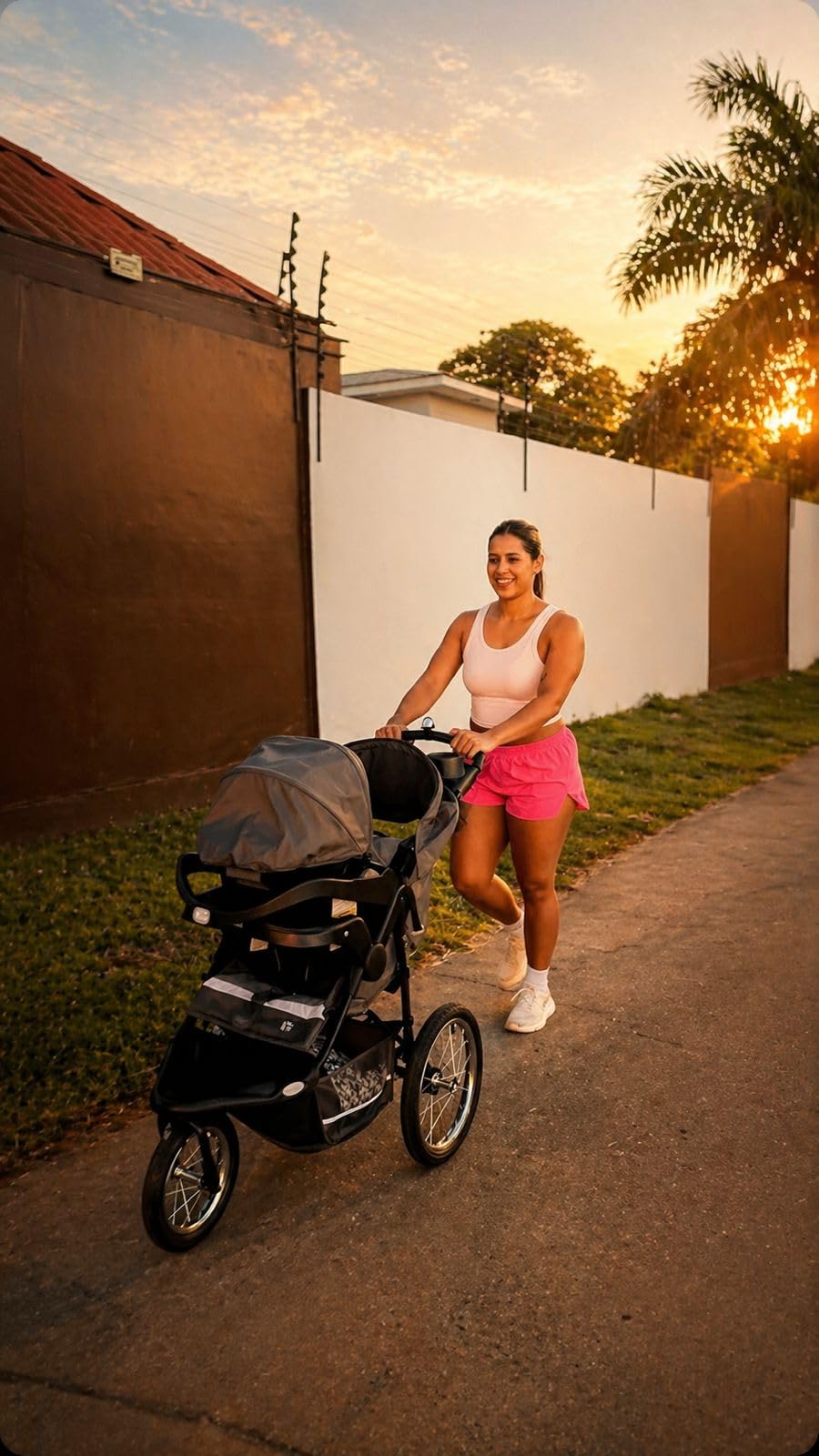 baby Trend Expedition Jogger Travel System with EZ-Lift Infant Car Seat, Dash Black customer photo 1