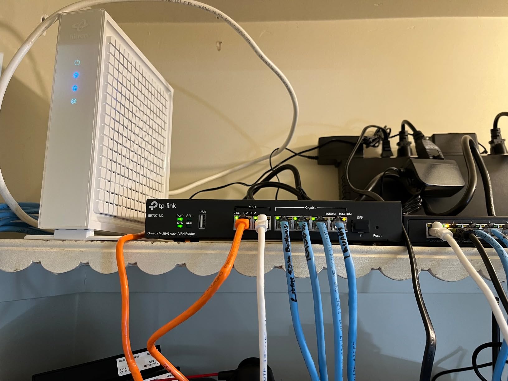 TP-Link ER707-M2 | Omada Multi-Gigabit VPN Router | Dual 2.5Gig WAN Ports | SPI Firewall | Omada SDN Integrated customer photo 1