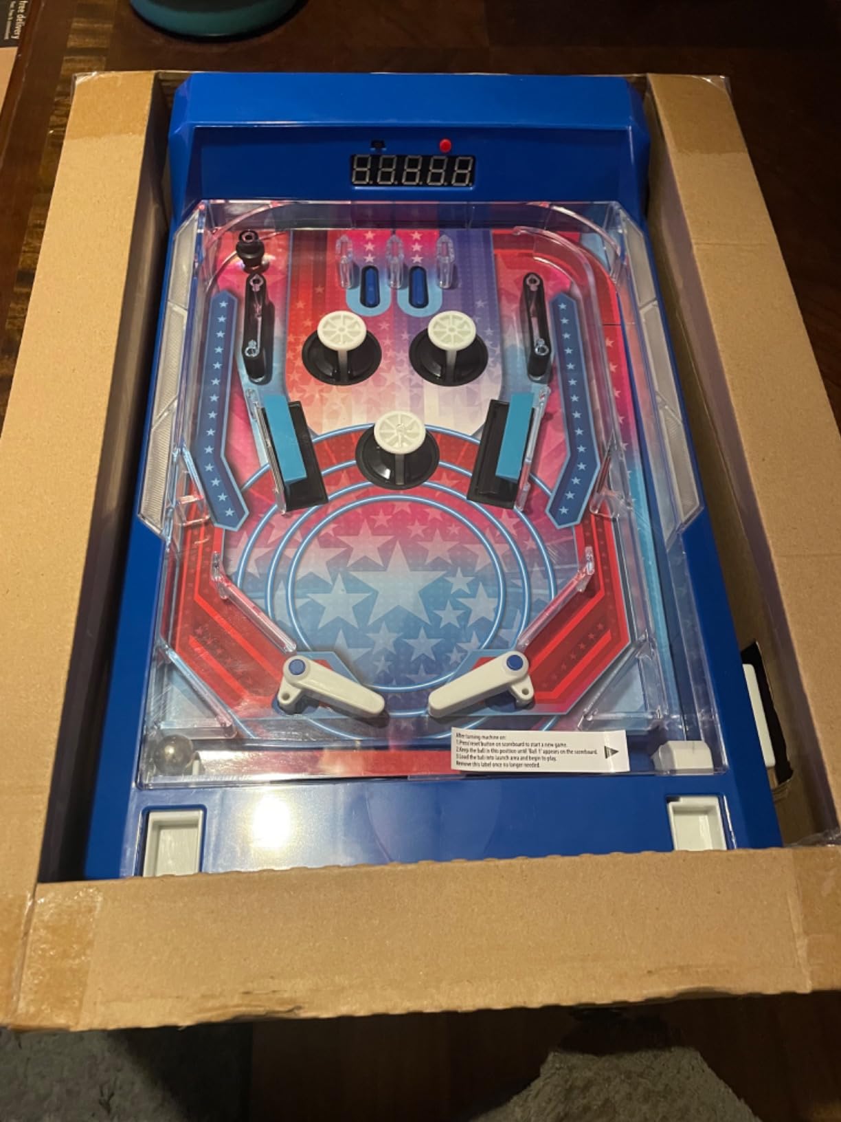 Merchant Ambassador Retro Arcade Electronic: Pinball - Tabletop Game customer photo 2