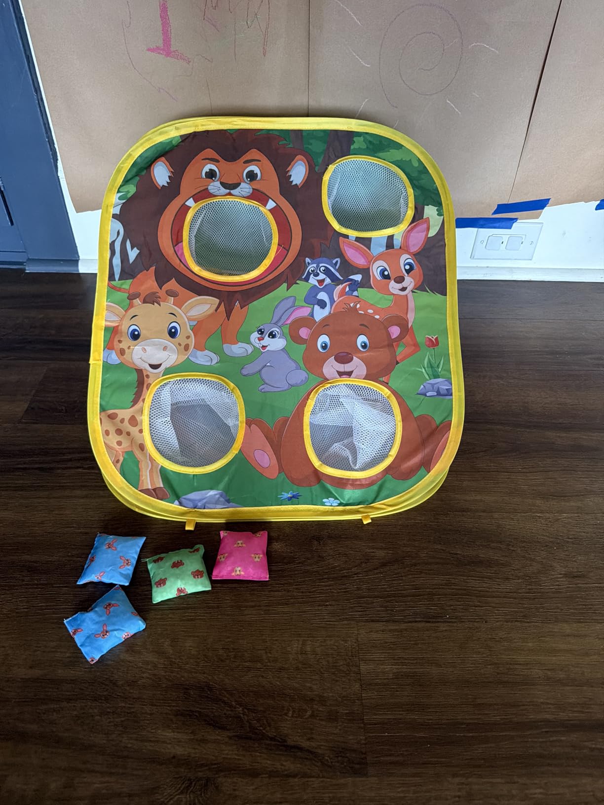 Animal Bean Bag Toss Game Toy Outdoor Toss Game, Family Party Party Supplies for Kids, Gift for Boys Birthday or Christmas for Toddlers Ages 3 4 5 6 Year Old customer photo 2