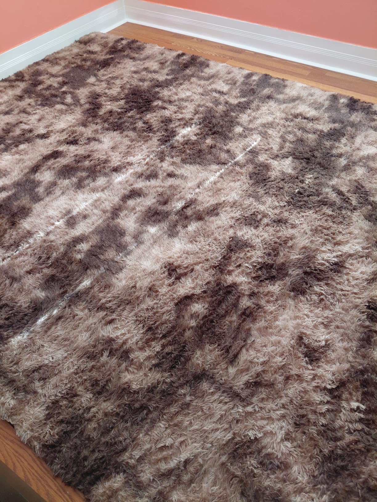 5X8 Ultra Soft Rug for Living Room, 5X8 Fluffy Shag Area Rug for Bedroom, Modern Shaggy Carpets Fuzzy Rug for Teens Dorm Nursery Home Decor Aesthetic, Upgrade Anti-Skid Durable, Grey customer photo 1