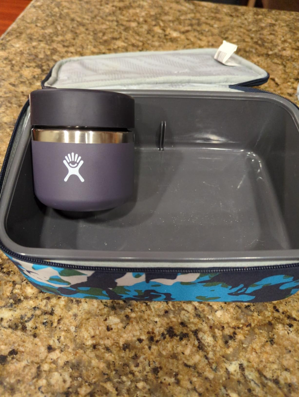 Hydro Flask Food Jar - Insulated Stainless Steel, Snack Travel Container for Hot Food, Lunch, & Soup 20 Oz Cascade Blue customer photo 2
