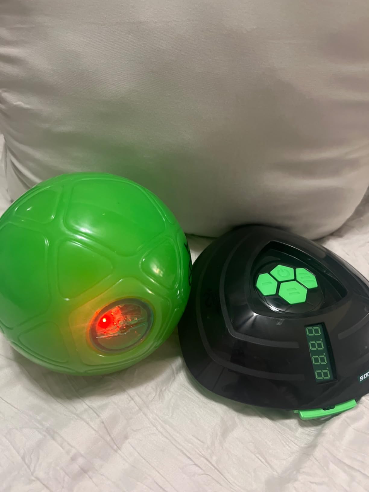 Soccer Bot - Ultimate Indoor Soccer Game with Score Tracker and Speed Modes, Soccer Training Toy customer photo 1