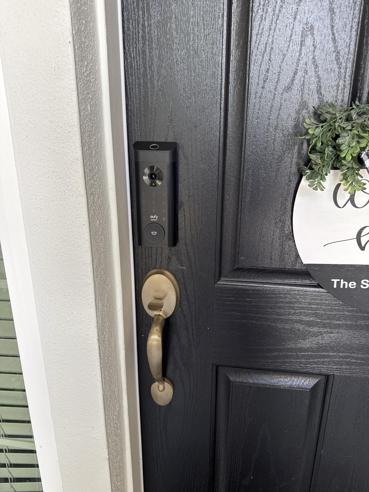 eufy Security Video Smart Lock E330, Fingerprint Keyless Entry Door Lock | Smart Deadbolt with Doorbell Camera and Built-in Wi-Fi, Auto Lock for Front Door, 8GB Built-in Storage, Easy Installation customer photo 1