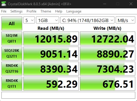 Crucial T500 PCIe Gen4 NVMe 1TB SSD TLC NAND customer photo 2