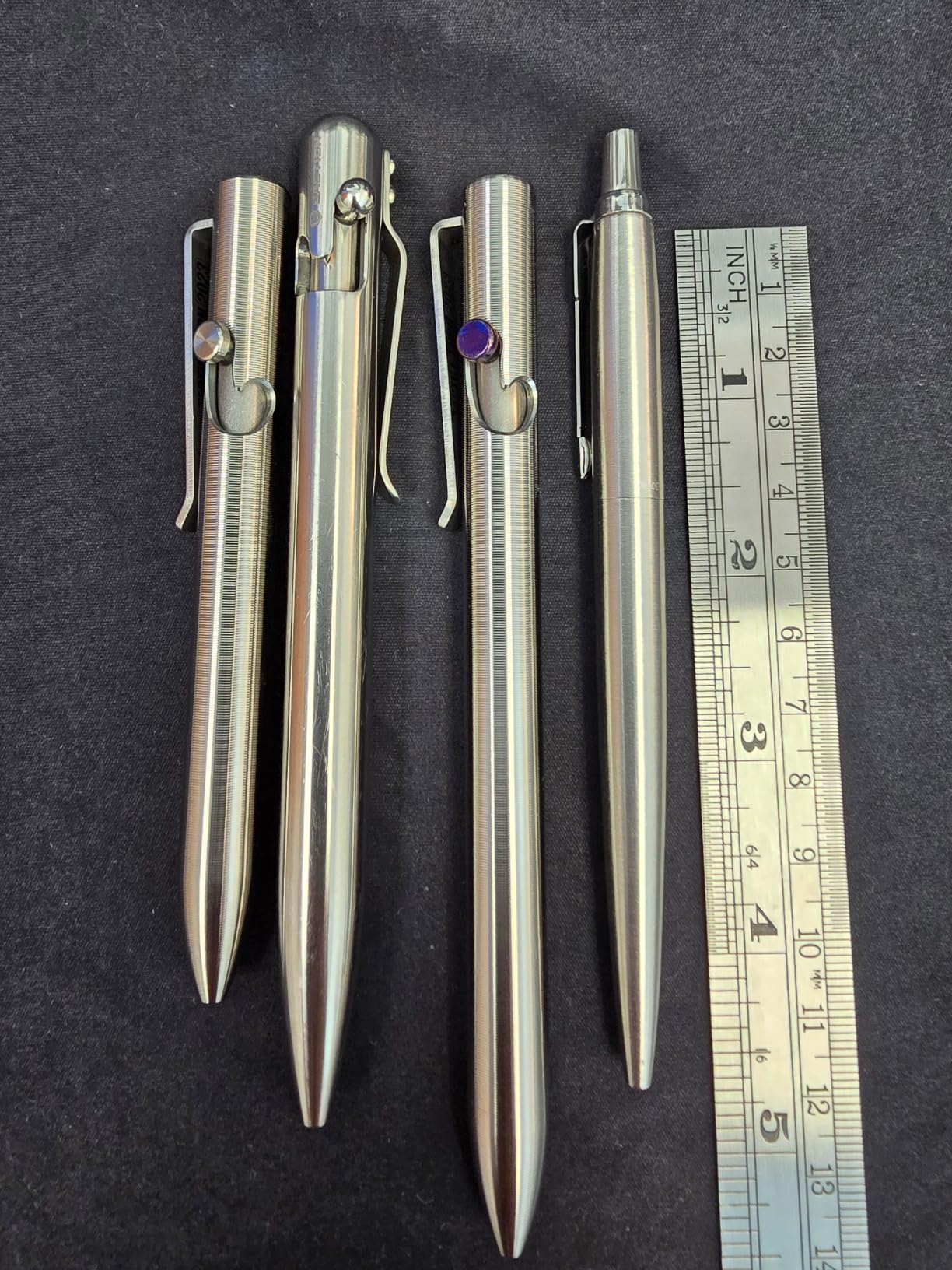 Tactile Turn Titanium Bolt Action Pen - Standard Length - 100% Made in the USA - All-Metal Construction - Guaranteed for Life customer photo 2