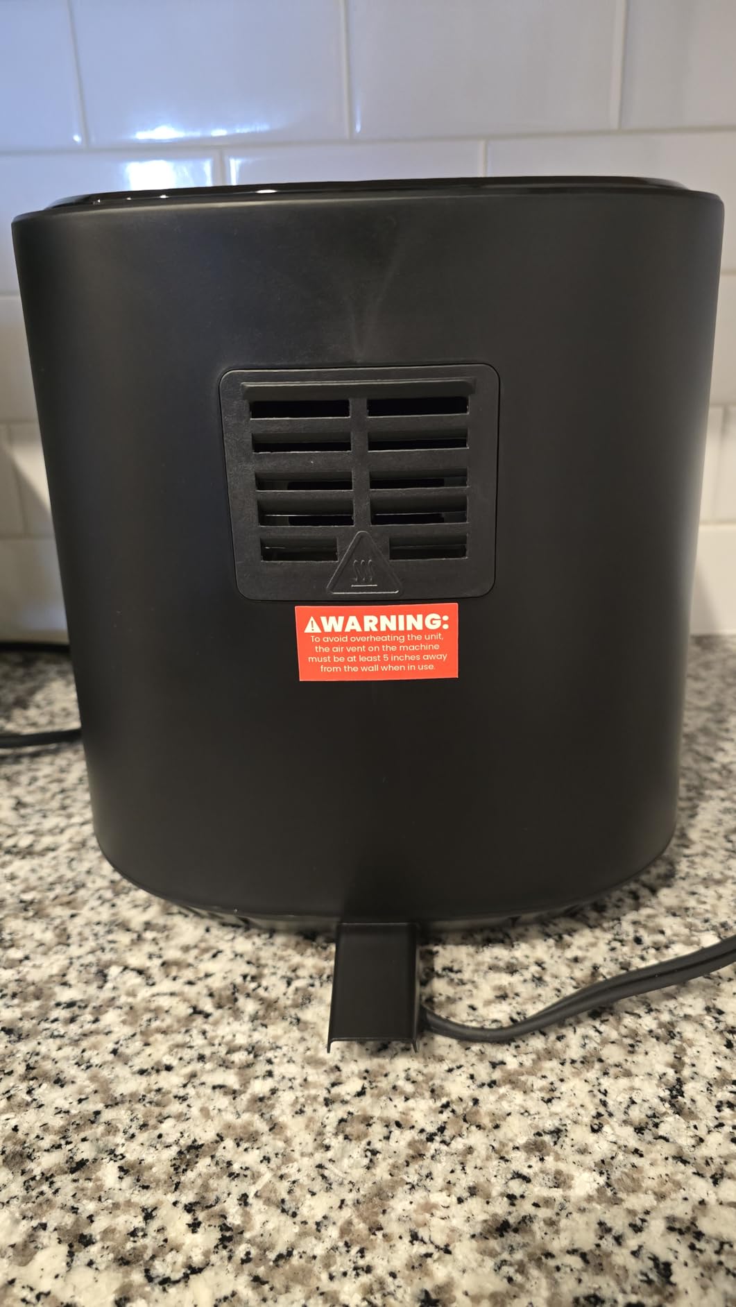 Chefman Air Fryer 4 QT Compact Airfryer, Hi-Fry Technology for Extra Crisp, Touchscreen Controls with 4 Presets, Nonstick & Dishwasher Safe Basket - Black customer photo 1