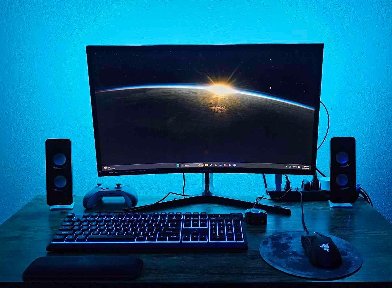 Corsair K55 CORE RGB Membrane Wired Gaming Keyboard customer photo 1