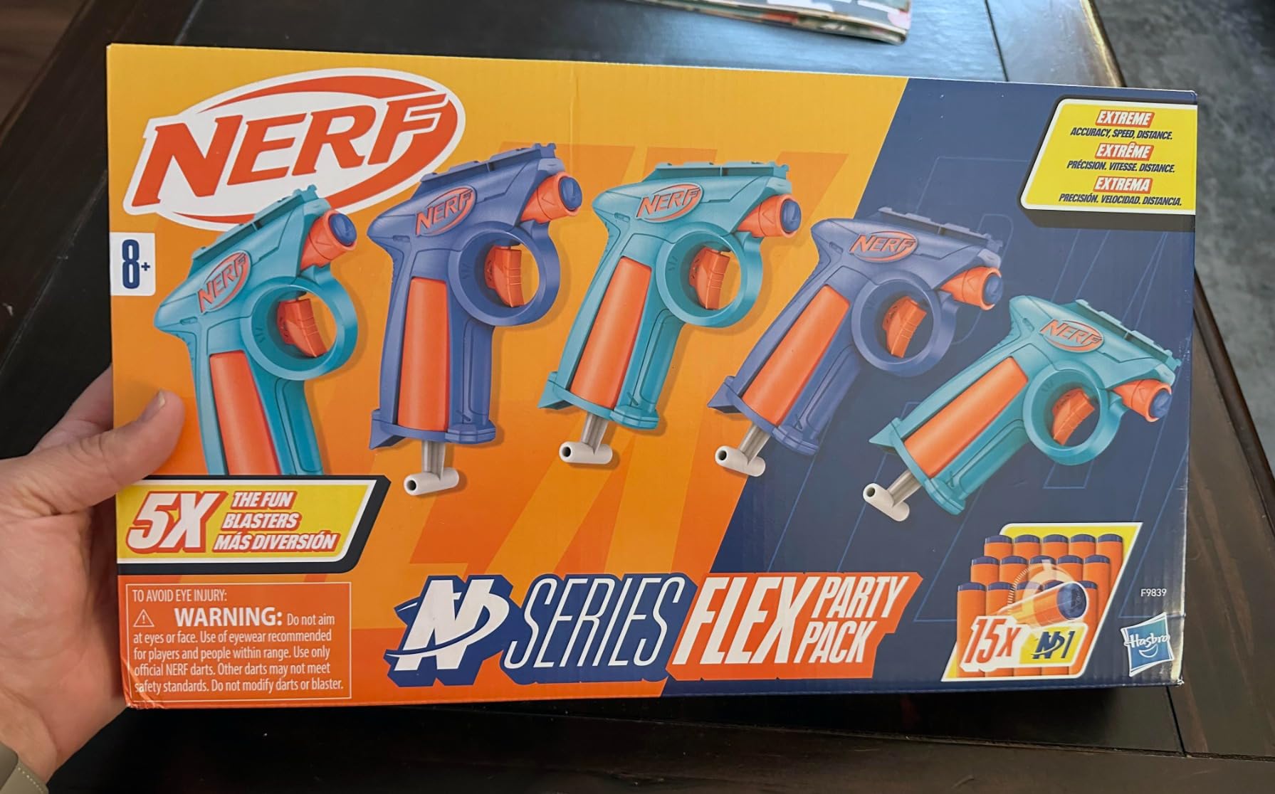Nerf N Series Party Pack, Includes 5 N Series Flex Blasters, 15 N1 Darts Compatible Only N Series Blasters, Ages 8+ (Amazon Exclusive) customer photo 2