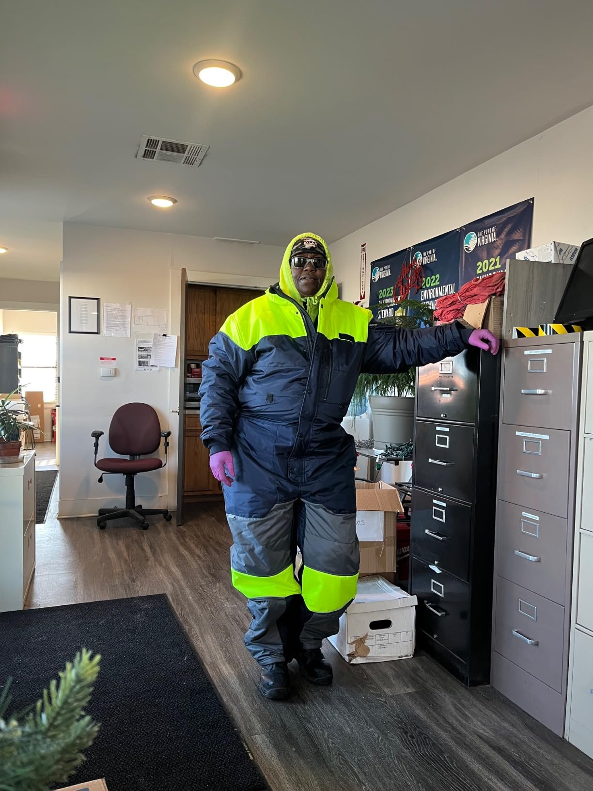 Unisex Adult N-ferno 6475 Insulated Freezer Coveralls customer photo 2