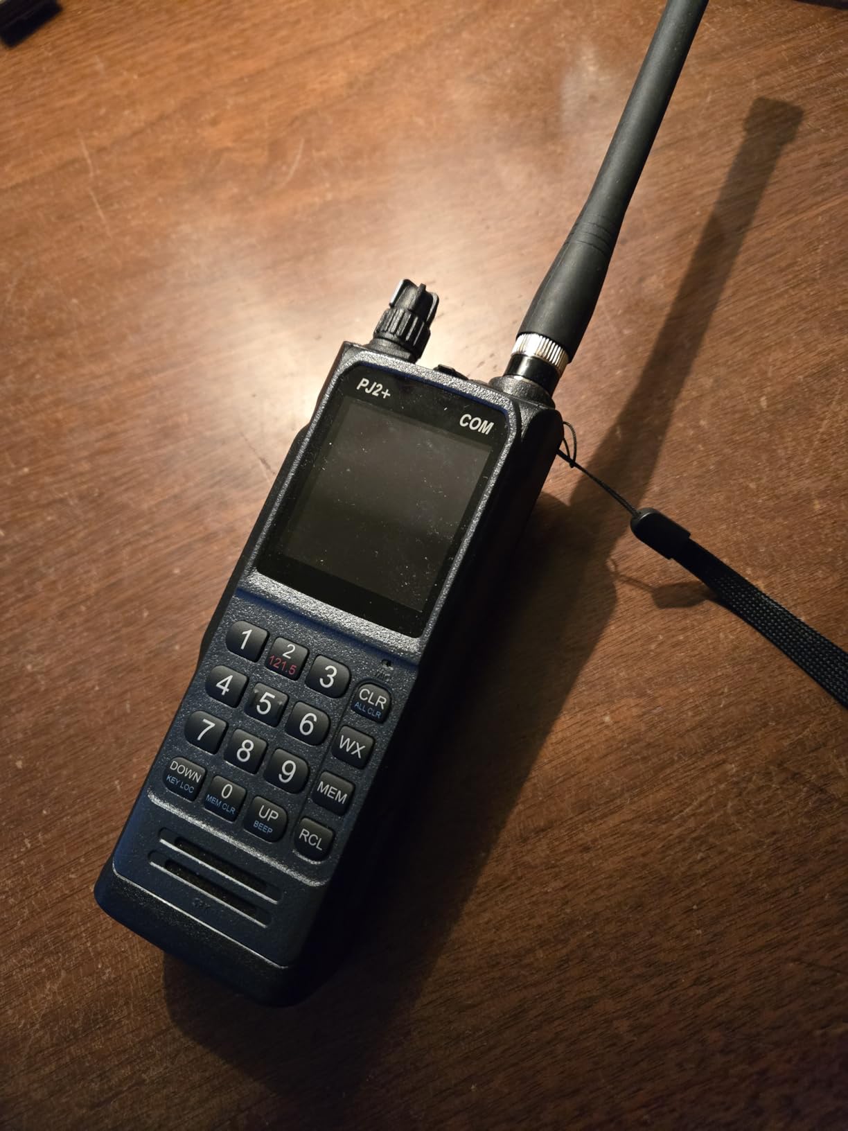 Sporty's PJ2+ COM Aviation Handheld Radio | Easy-to-Read Screen, Oversized Keypad, Powerful 6-Watt Peak Transmit Power customer photo 2