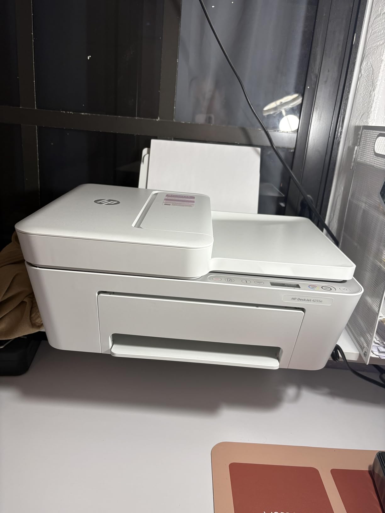 HP DeskJet 4255e Wireless All-in-One Color Inkjet Printer, Scanner, Copier, Best-for-Home, 3 Month Instant Ink Trial Included, AI-Enabled (588S6A) customer photo 1