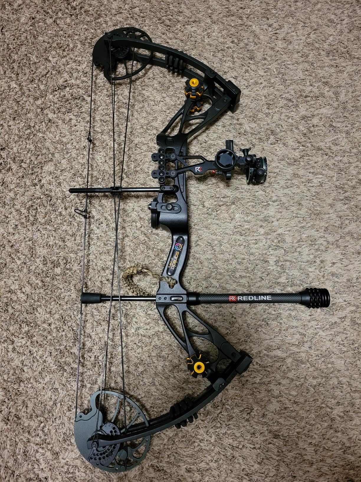 REDLINE Stabilizer, Adjustable with 3 Customizable Weights, Sleek Lightweight Design, and Front End RL Rubber Dampening System customer photo 1