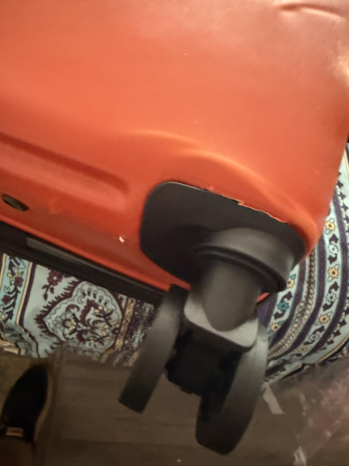 TRAVELARIM Teal Hardshell Luggage Sets 4 Piece, Durable Suitcase Set, Travel Luggage Set with Integrated TSA Lock, 360° Spinner Wheels, Expandable Medium and Large Checked Suitcase, 20/24/28 Inch customer photo 2