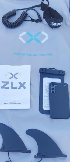 ZLX Inflatable Stand Up Paddle Board, 10'6