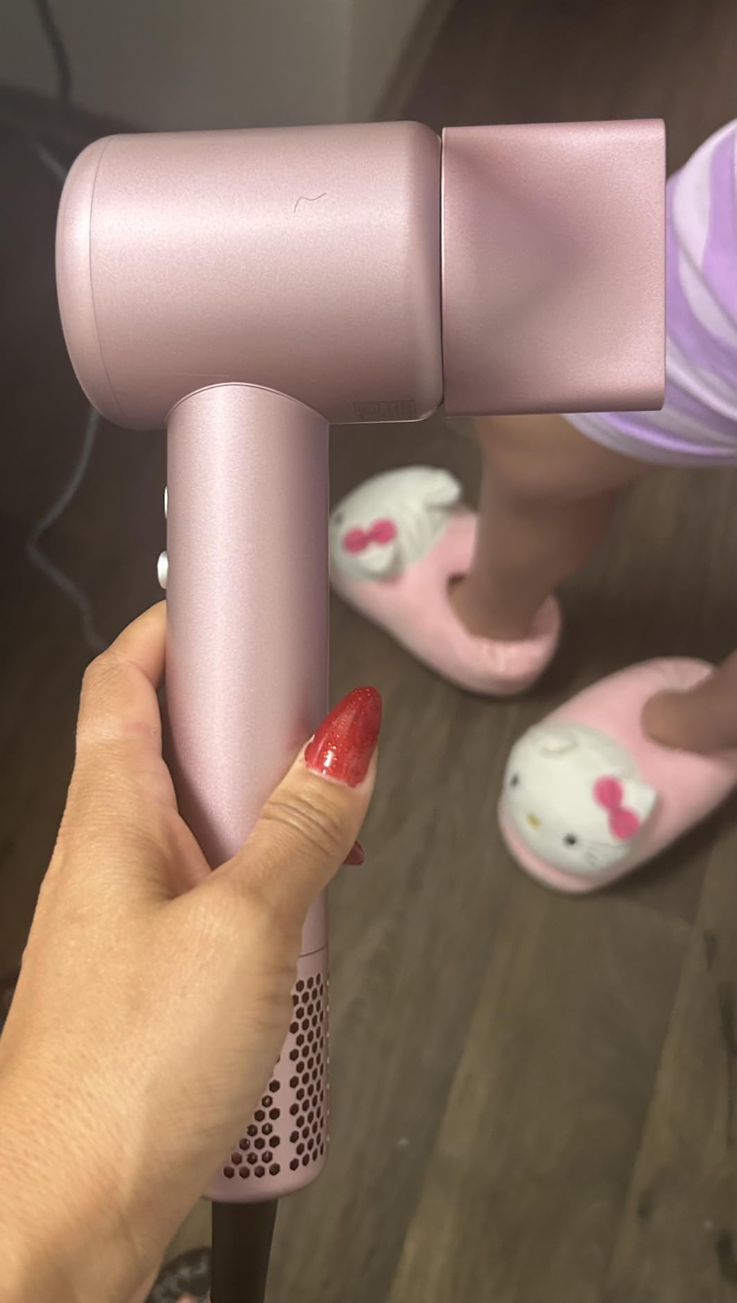 Hair Dryer, High-Speed Ionic Low Noise Blow Dryer with Brushless Motor for Fast Drying, Thermo-Control Quiet Compact Hair Blow Dryer with Magnetic Diffuser for Curly Hair for Home Travel Salon customer photo 2