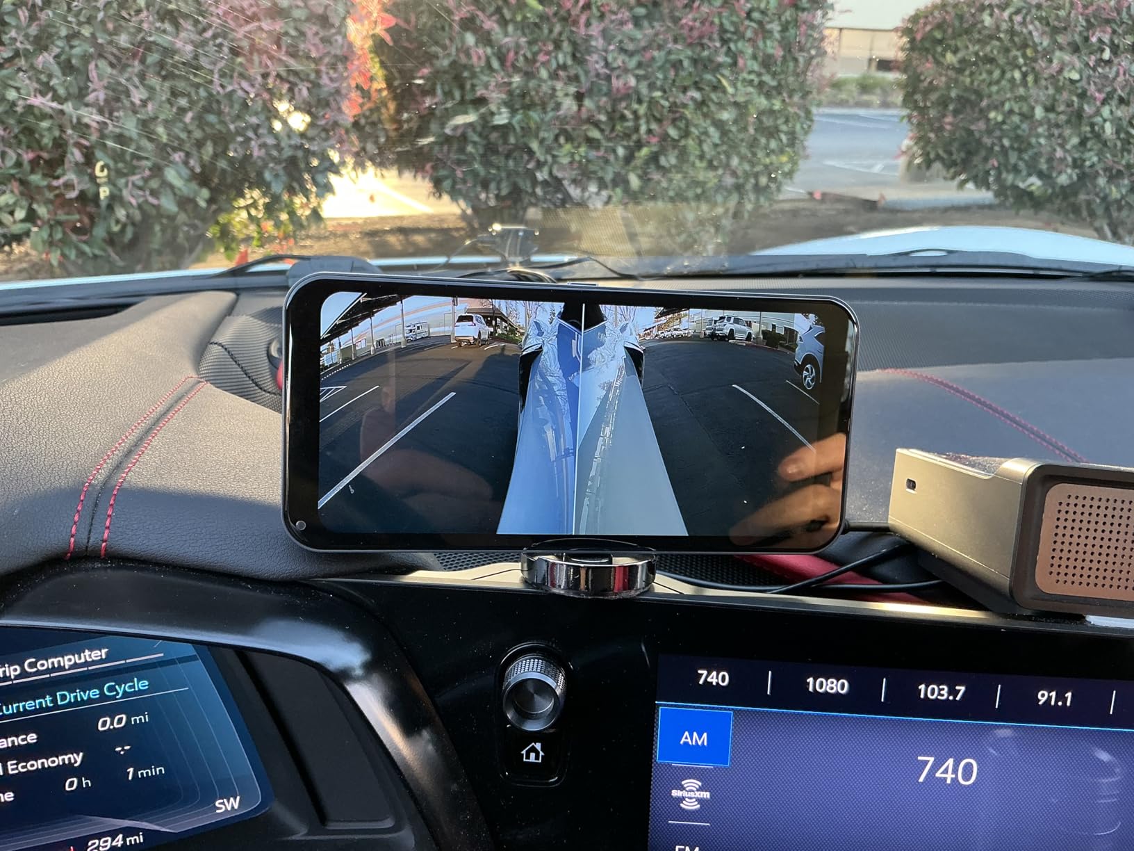 6.25inch CAR Side View Blind Area System,Left and Right Blind spot Camera Driving Recorder BSD Warning Monitoring(Camera Monitor System) (6.25