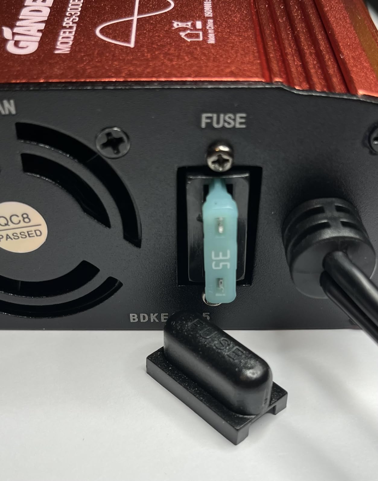 3000 Watt Power Inverter Pure Sine Wave with 6100Watt Surge for 2S 12V DC to 120V AC Converter, UL Listed GFCI Outlets, Lithium Battery Compatible for RVs, Off-Grid Solar Power Inverter by GIANDEL customer photo 2