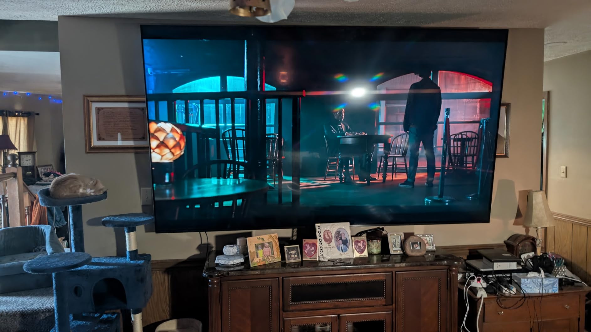 TCL 55-Inch Q65 QLED 4K UHD Smart TV with Google TV (55Q651G, 2024 Model) Dolby Vision, Dolby Atmos, HDR Pro+, Game Accelerator Enhanced Gaming, Voice Remote customer photo 2