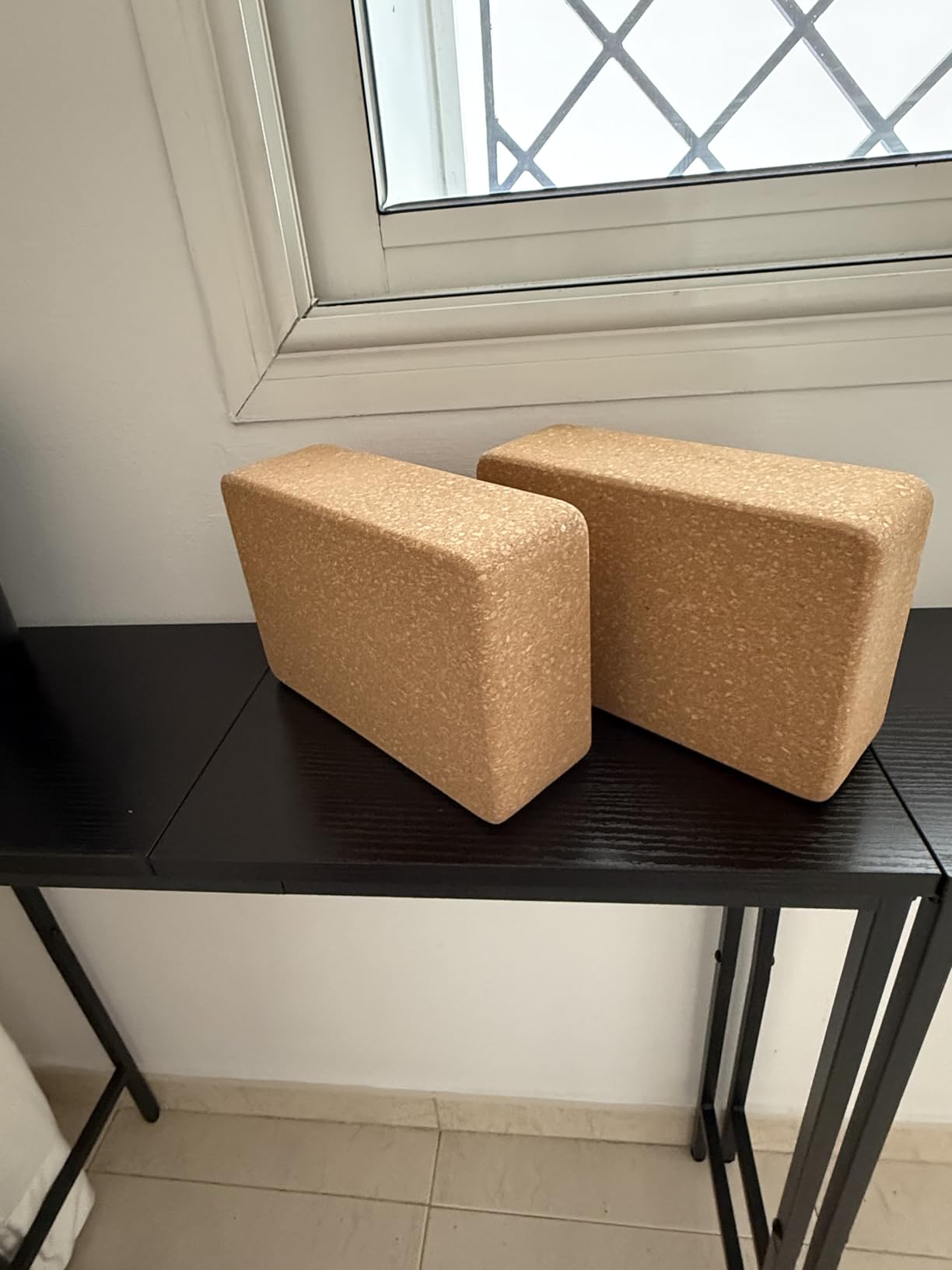 Hatha Yoga Cork Yoga Block, Natural Cork from Portuguese, Premium Brick, Eco-Friendly Yoga Accessories for Yoga, Pilates and Stretching customer photo 1