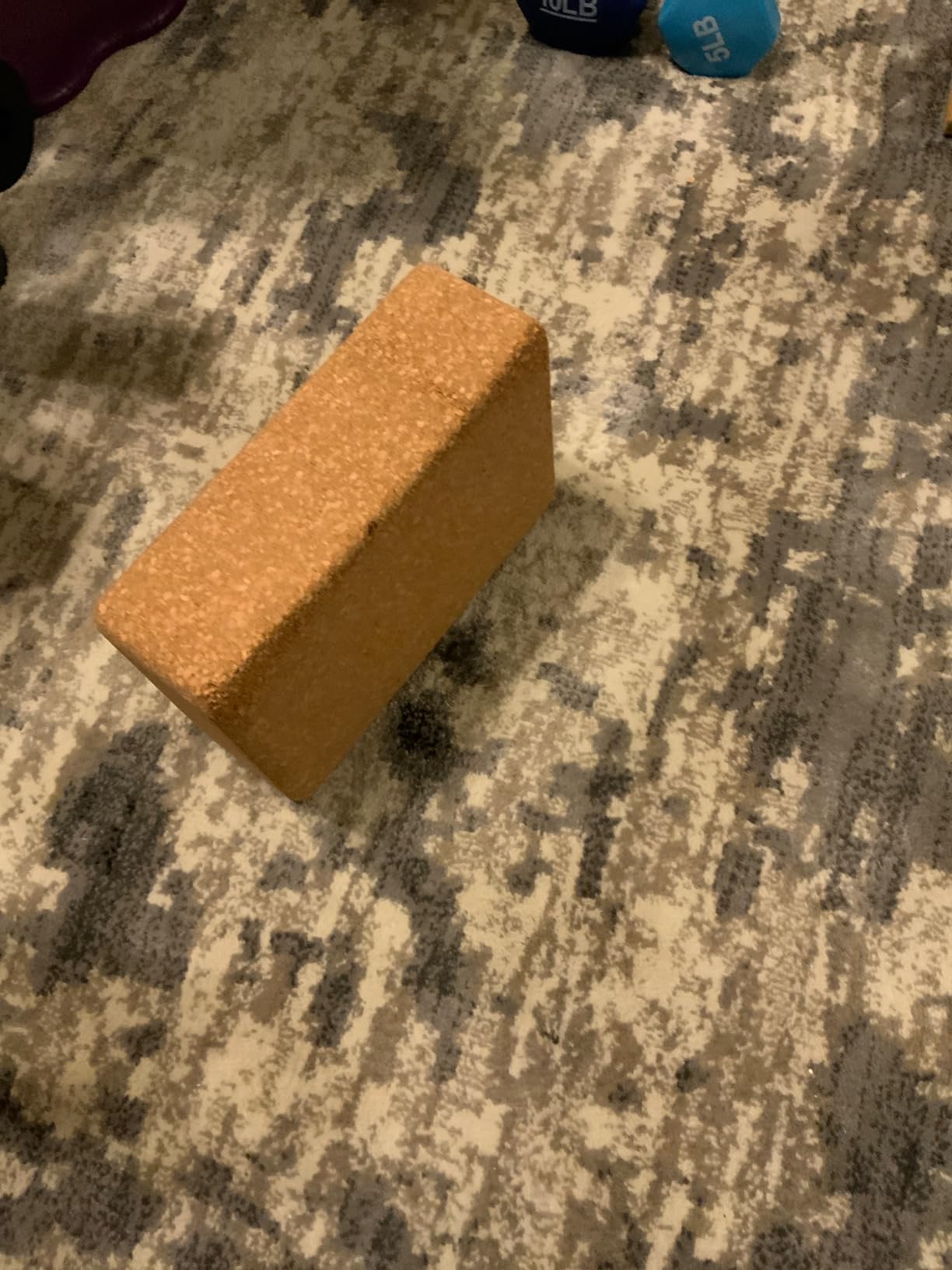 Hatha Yoga Cork Yoga Block, Natural Cork from Portuguese, Premium Brick, Eco-Friendly Yoga Accessories for Yoga, Pilates and Stretching customer photo 2