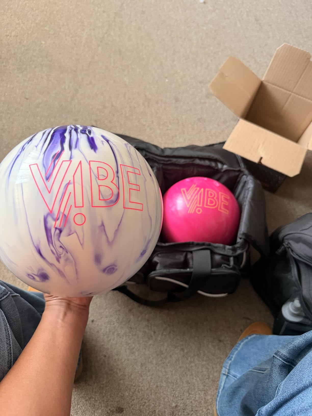 Hammer Arctic Vibe Bowling Ball customer photo 1