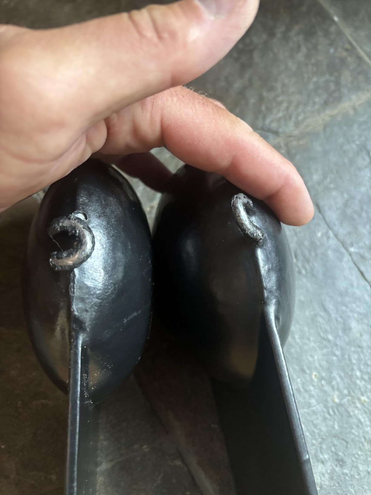 Extreme Max 3006.6984 Coated Pancake Downrigger Weight - 8 lbs. with Gold Flash customer photo 2